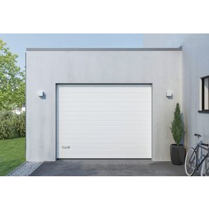 Takskjutport - Small - Med handtag och sidlås, 2440 x 2040 mm - Takskjutportar, Garageportar, Dörrar & portar