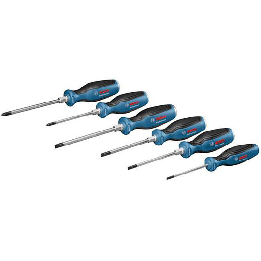 Bosch 1600A016BF Skruvmejselsats 6 delar