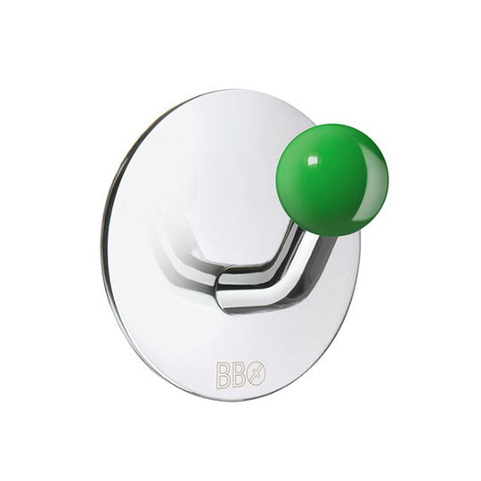 Handdukskrok Beslagsboden BK1088 Rostfri/Grön
