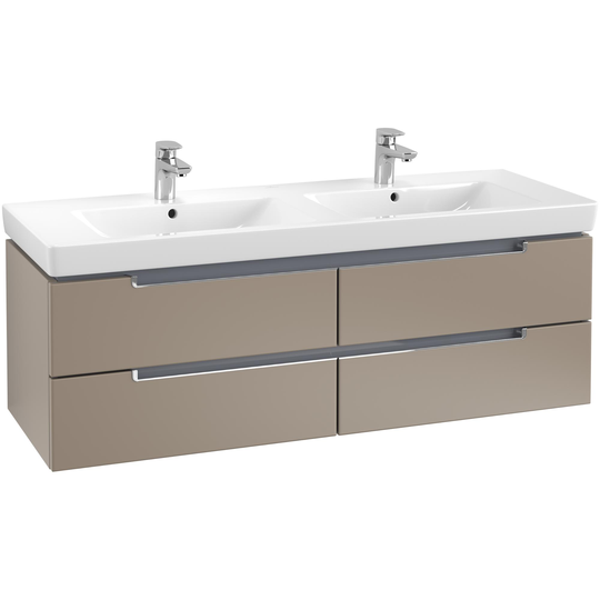 Tvättställsskåp Villeroy & Boch Subway 2.0 för Dubbla Tvättställ