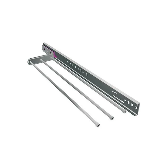 Linfalk Handdukstork för 550mm djup stomme, silver/ljusgrå I-HDT-6510-78