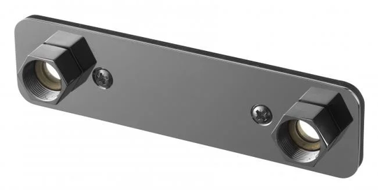 Tapwell Blandarfäste Birillo 160-16 Black Chrome
