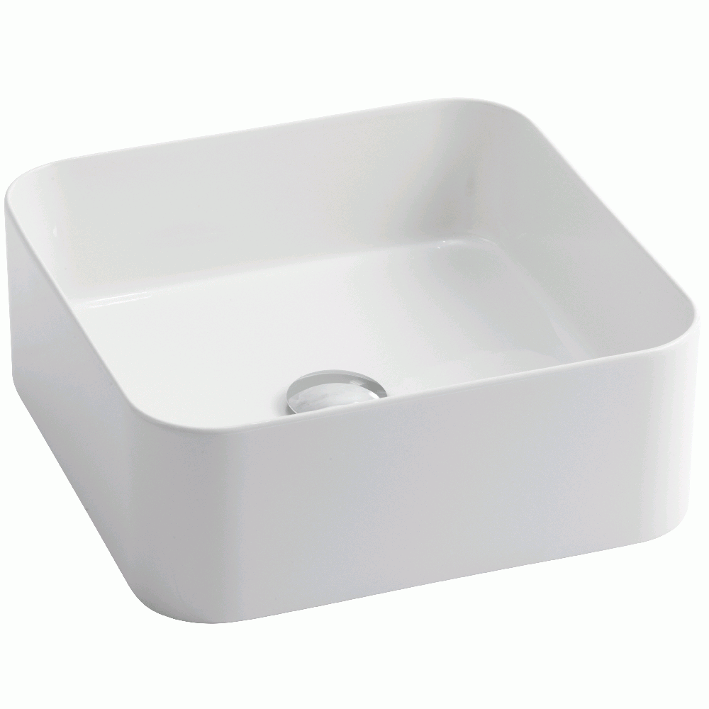 Tvättställ Lavabo Mate Slim 400x400 mm