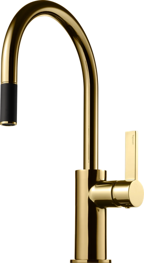 Tapwell Köksblandare ARM375 Honey Gold Low