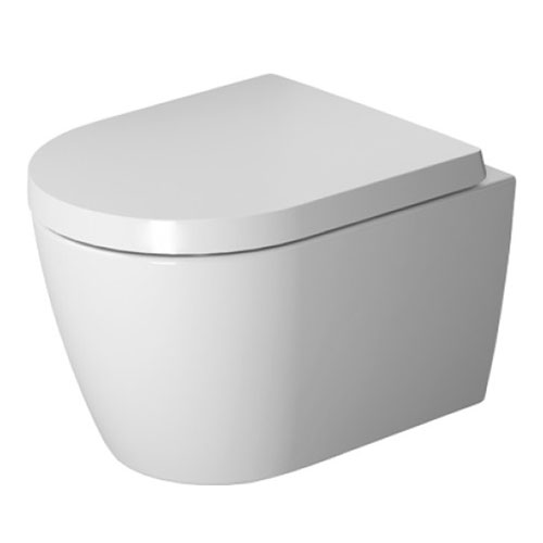 Vägghängd Toalettstol Duravit Starck ME Rimless 253009 inkl Toalettsits