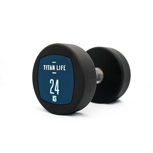 TITAN LIFE Hantel Dumbbell PU - 24 kg
