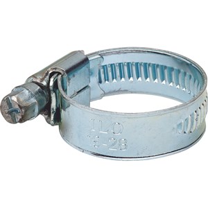 Slangklämma förzinkad, 2-pack 26-38 mm