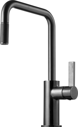 Tapwell Köksblandare ARM577 Brushed Black Chrome