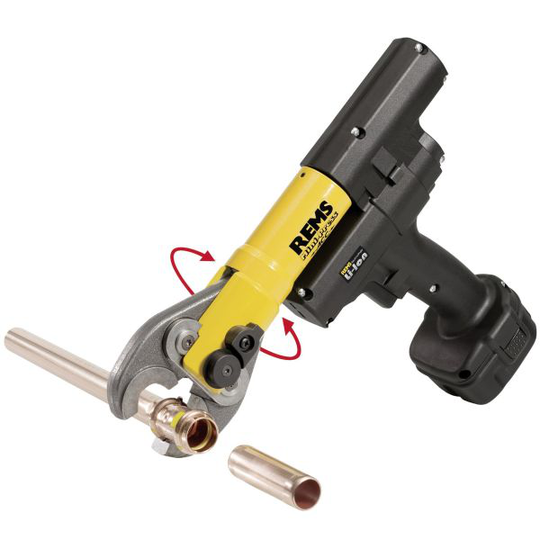 REMS Mini-Press Pressmaskin 14,4 V, med batteri och laddare