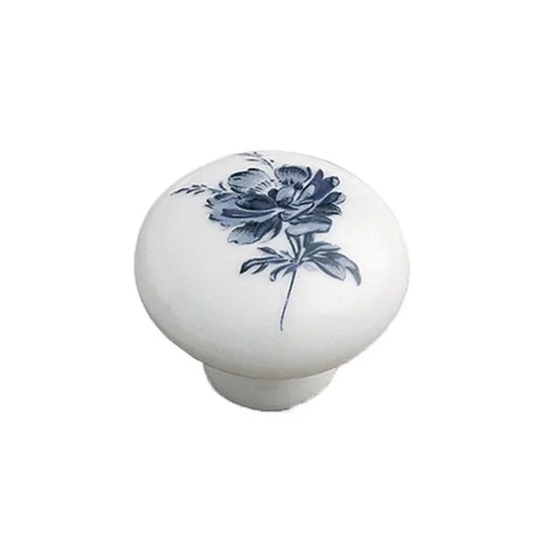 Linfalk Knopp vit/blå 1006-38-28