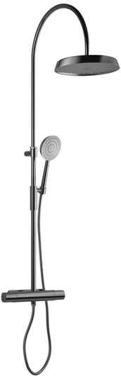 Tapwell Takdusch ARM7300-160 Black Chrome