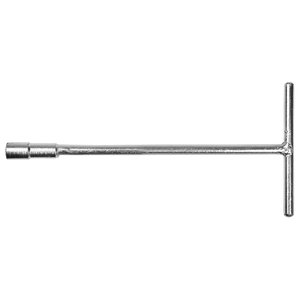 T-handtag, fast hylsa - 10x200 mm - Hylsverktyg | spärrhandtag & hylsor mm, Verktygsnycklar