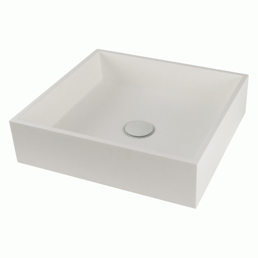 Tvättställ Lavabo Solid Surface 400 mm
