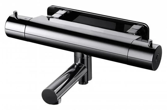 Tapwell Badkarsblandare Evo EVM022-160 Black Chrome