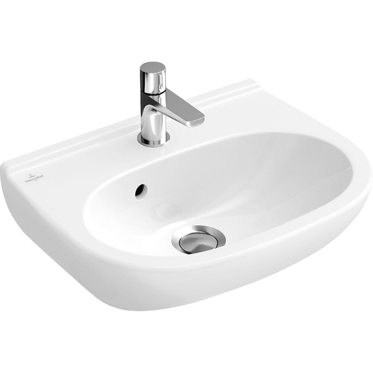 Tvättställ Villeroy & Boch O.novo Ovalt för Centrared Blandare
