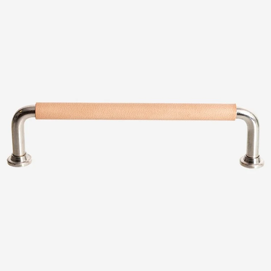 Ballingslöv Handtag Bad HG460B krom med Naturläder