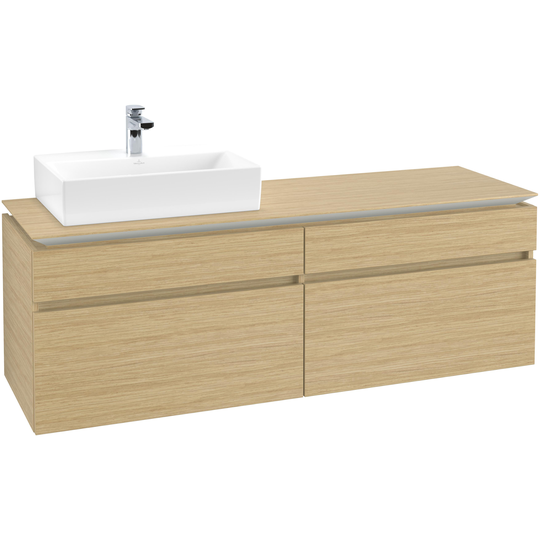 Tvättställsskåp Villeroy & Boch Legato 1600 med 4 Lådor för Ocentrerat Tvättställ från Memento