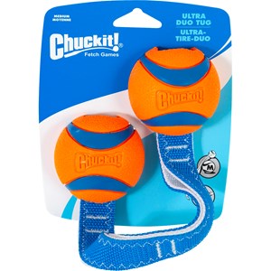 Hundleksak Chuckit Ultra Boll på rep, M