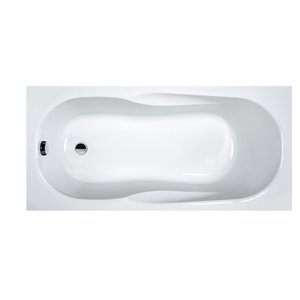 Badkar Modern Classic för inbyggnad - AS - 70x140 cm 130 l - Rektangulära badkar, Badkar