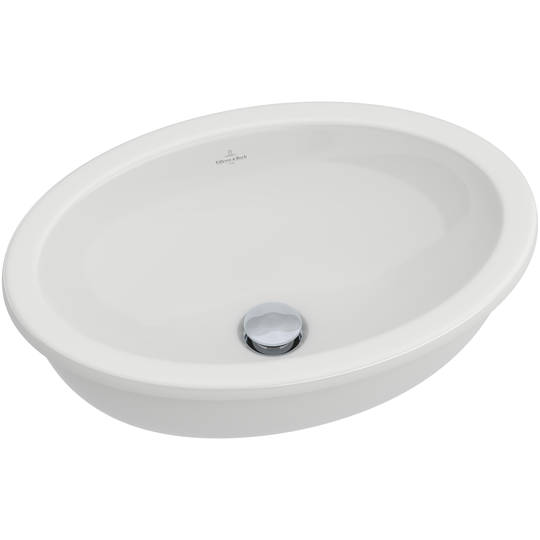 Tvättställ Villeroy & Boch Loop & Friends Inbyggt Ovalt Med Bräddavlopp