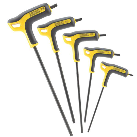 STANLEY FatMax FMHT0-69048 Insexnyckelsats med P-handtag, 5 delar