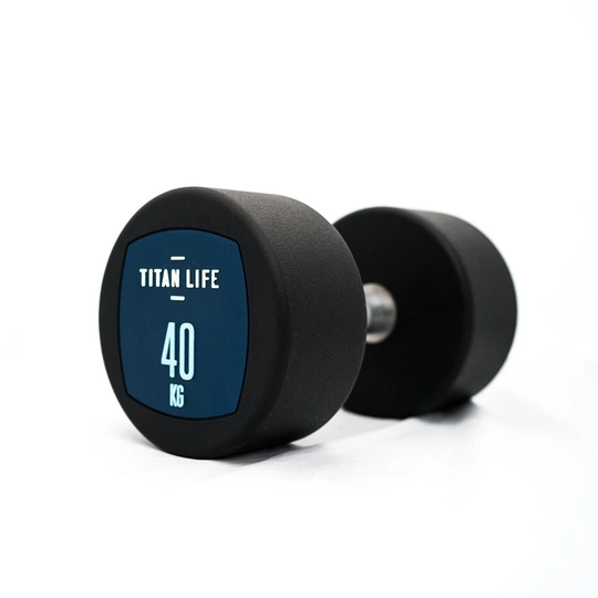 TITAN LIFE Hantel Dumbbell PU - 40 kg