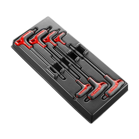 Facom MOD.84TZSA Insexnyckelsats 3-10 mm, 7 st.