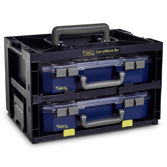 Raaco CarryMore Transportenhet med 2 st CarryLite 80-enheter