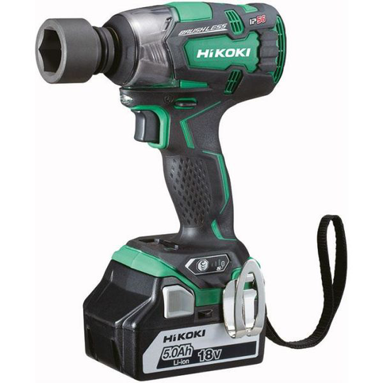 HiKOKI WR18DBDL2 Mutterdragare med batteri och laddare