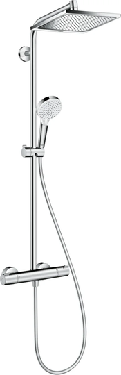 Hansgrohe Takdusch Crometta E Showerpipe 240 160 cc - Krom