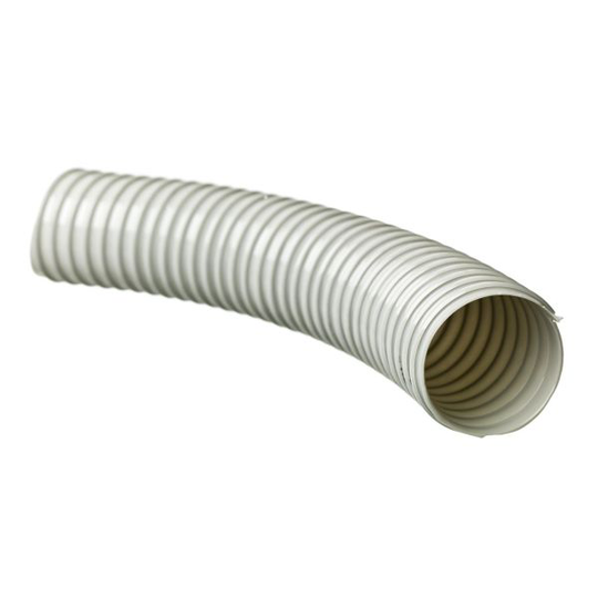 IP 16034 Ventilationsslang grå 25 m, innerdiameter 32 mm