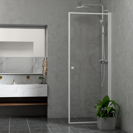 Duschdörr Bathlife Profil Rak Vit