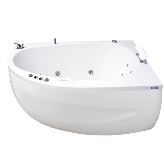 Bubbelbadkar Neptun Rubin Singel Komfort