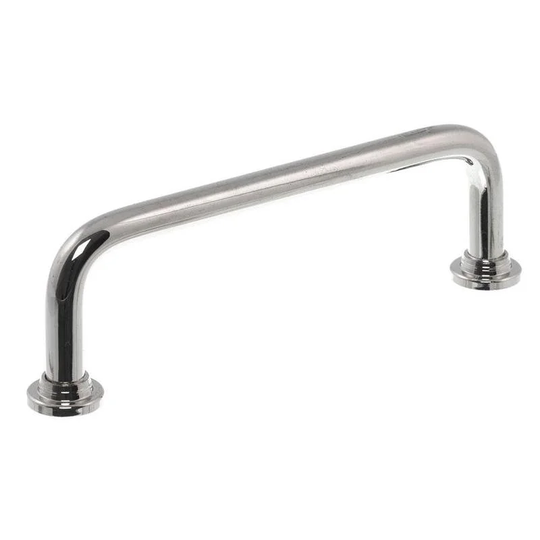 Linfalk Kökshandtag Blank Mässing - 96 Nickel
