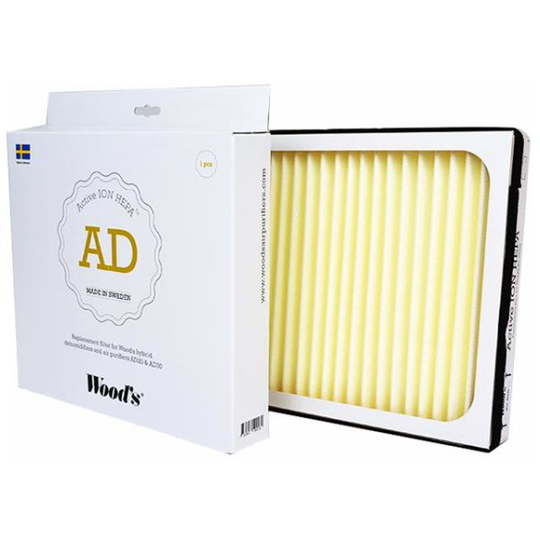 Woods Active ION HEPA-filter för AD20/AD30