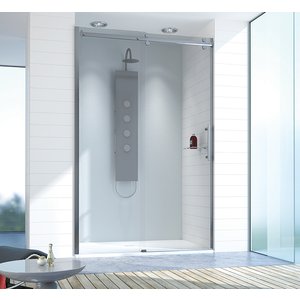Duschdörr skjutdörr Altus - 8mm glas (många storlekar) - 120-130x210 cm, Klarglas - Duschväggar, Duschar