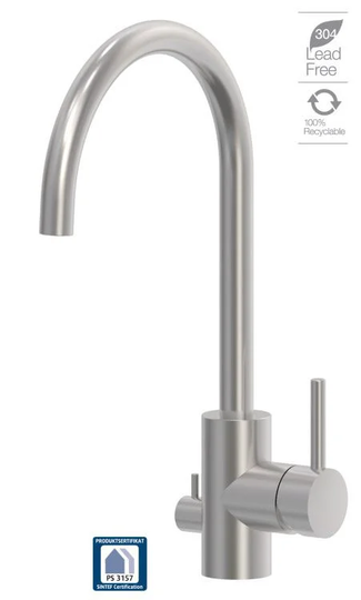 Decosteel Köksblandare Steel Curve D 70020