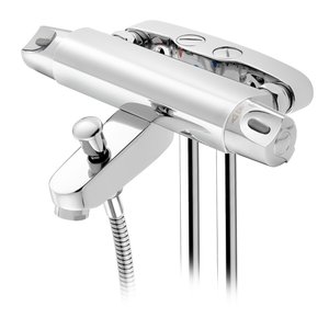 Gustavsberg Nautic termostat badkarsblandare 160/40 c-c - Badkarsblandare, Blandare till badrum