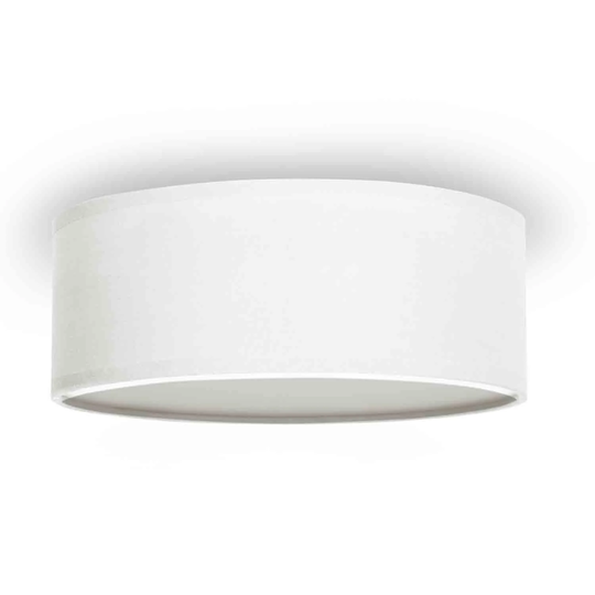 Smartwares Taklampa Textil Ø30cm Vit