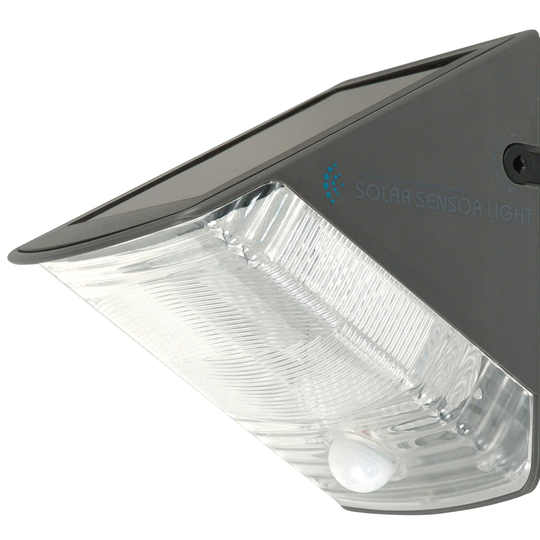 Smartwares Vägglampa LED-solcell m sensor