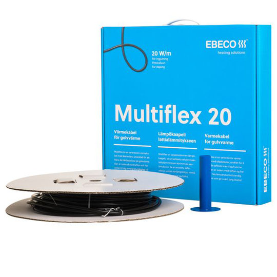 Ebeco Multiflex 20 Värmekabel 23 m, 440W