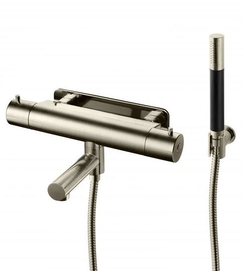 Tapwell Badkarsblandare Evo EVM026-160 Borstad Nickel