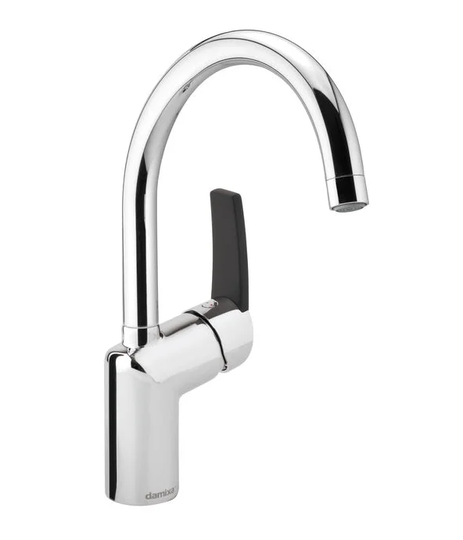 Damixa Tvättställsblandare Slate 656207400 Krom/Svart