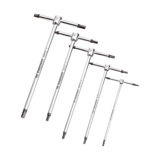 Facom 84TC.J8PB Insexnyckelsats med T-handtag 2 mm-10 mm, 8st.