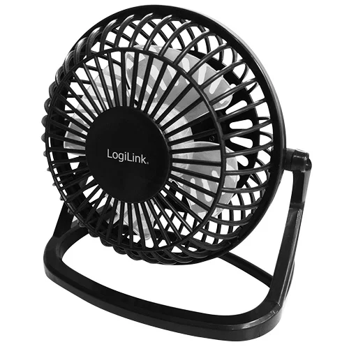 LogiLink USB-fläkt Svart
