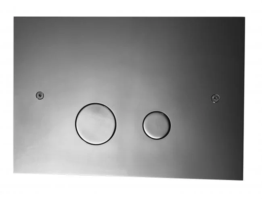 Tapwell Spolknapp DUO112 Black Chrome