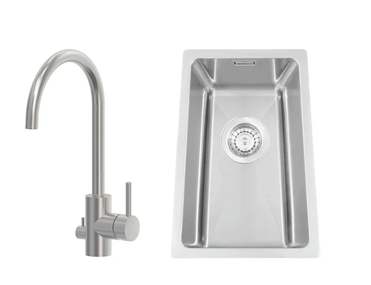 Paket Diskho Nordic Tech Titan 230 X + Blandare Primy Steel Curve D med diskmaskinsavstängning