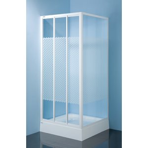 Duschhörn Classic - Skjutdörrar - 80x80x213 cm - Duschhörn, Duschar