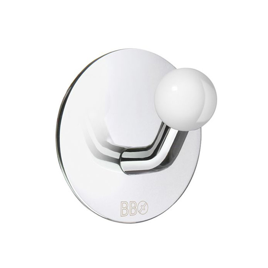 Handdukskrok Beslagsboden BK1085 Rostfri/Vit